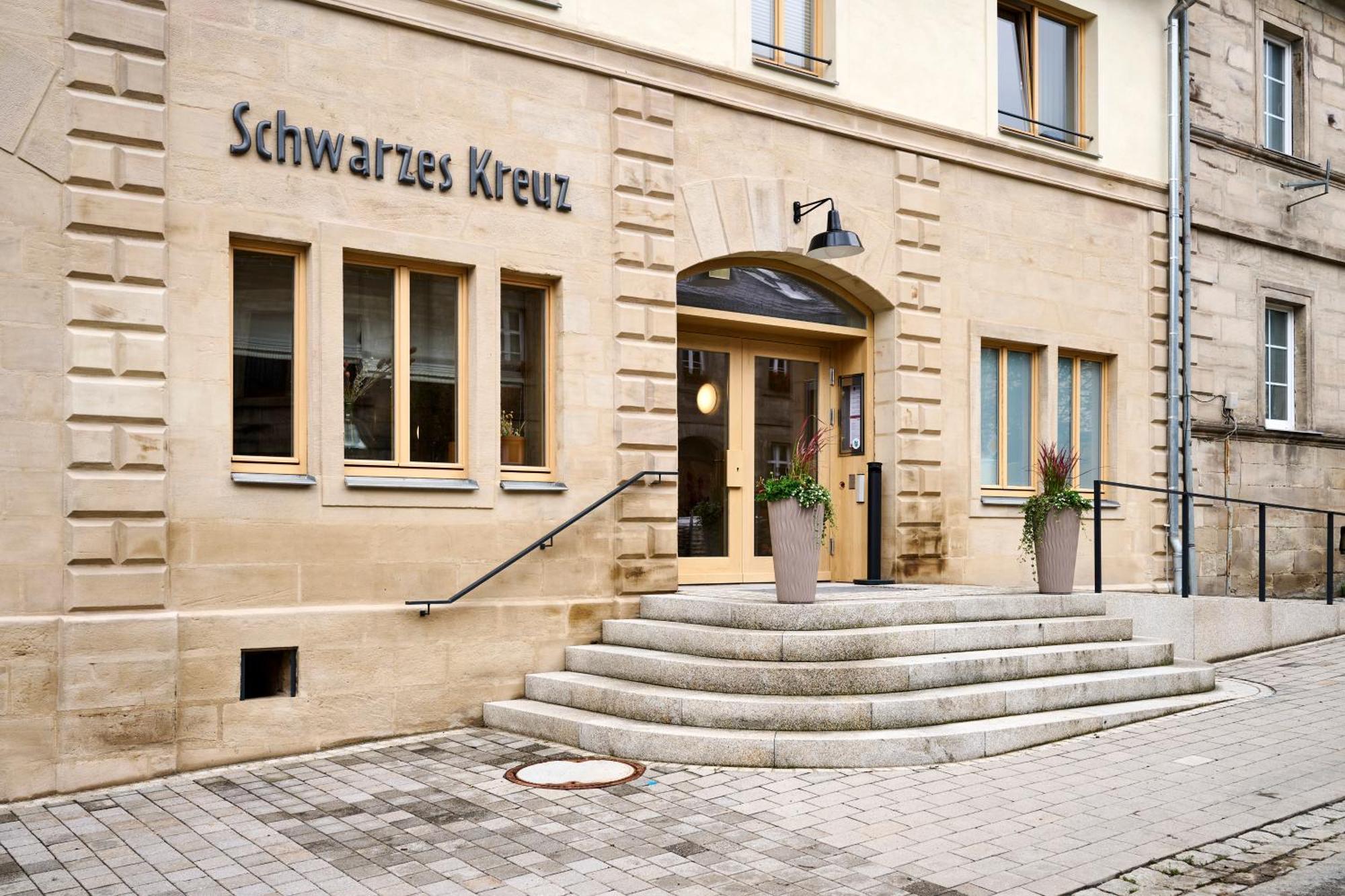 Teuschnitz Schwarzes Kreuz Gasthaus Pension מראה חיצוני תמונה